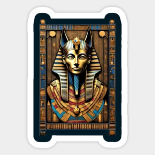 Golden King Tutankhamun Sticker